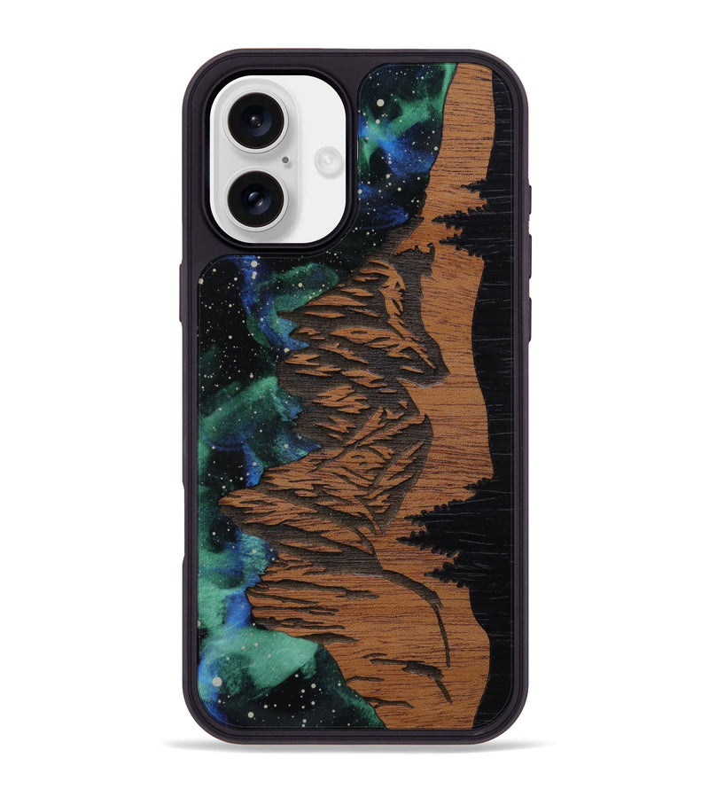 iPhone 16 Plus Wood Phone Case - Dolomites (Curated)