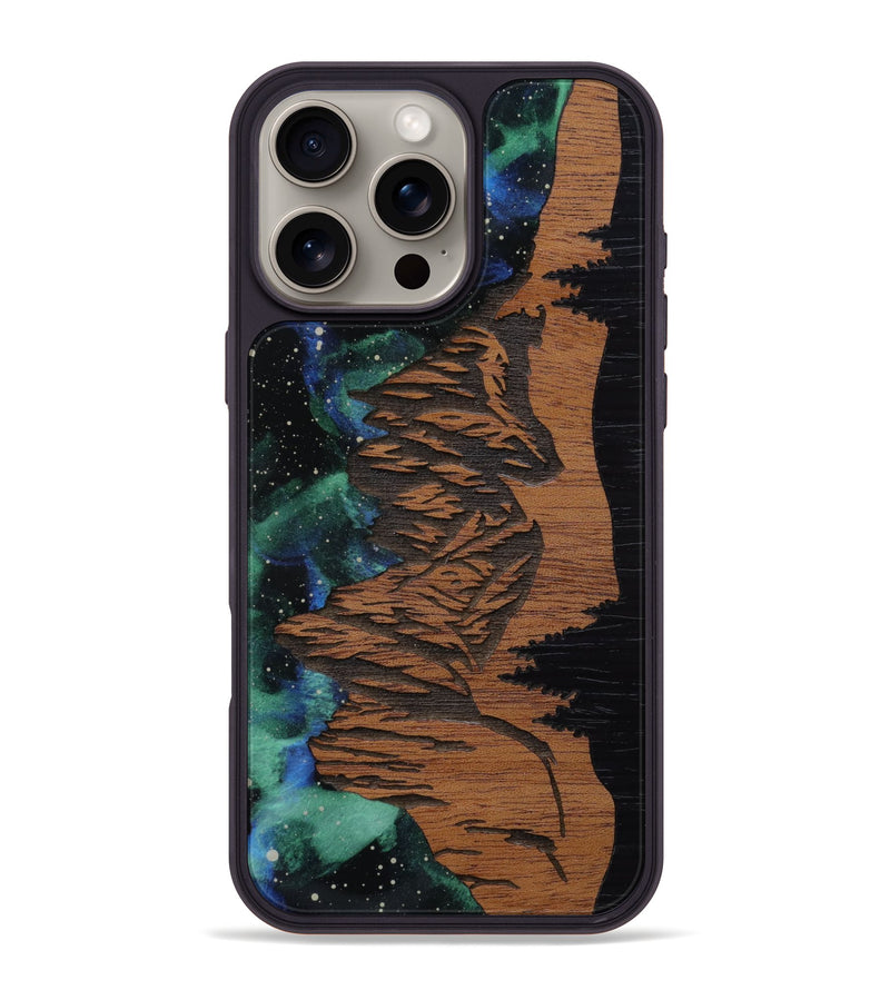 iPhone 16 Pro Max Wood Phone Case - Dolomites (Curated)