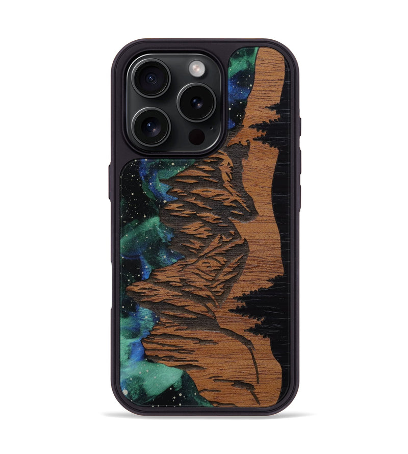 iPhone 16 Pro Wood Phone Case - Dolomites (Curated)