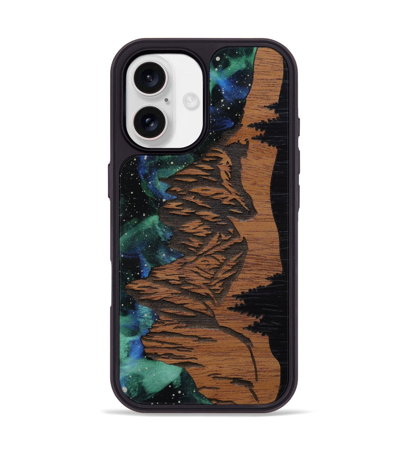 iPhone 17 Wood Phone Case - Dolomites (Curated)