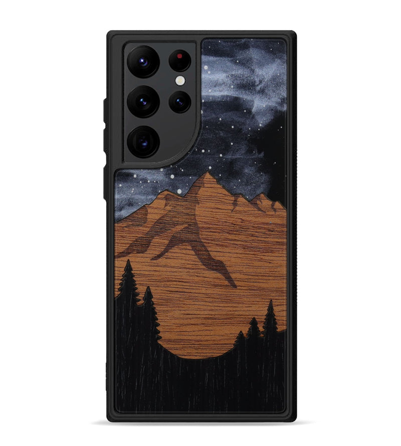 Galaxy S22 Ultra Wood Phone Case - Bierstadt (Curated)
