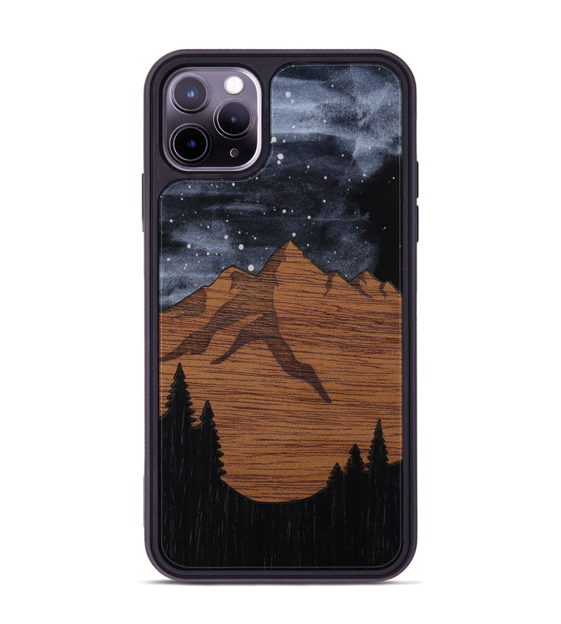 iPhone 11 Pro Max Wood Phone Case - Bierstadt (Curated)