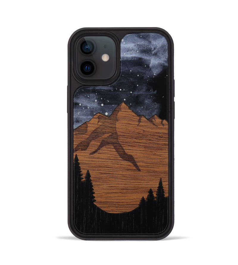 iPhone 12 Wood Phone Case - Bierstadt (Curated)