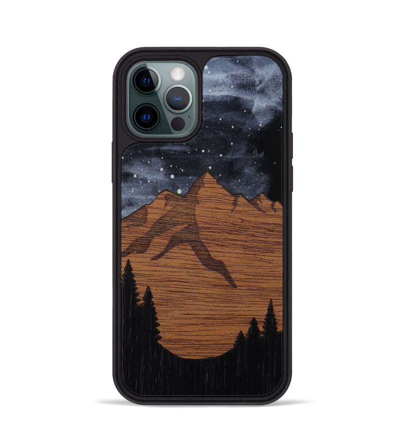 iPhone 12 Pro Wood Phone Case - Bierstadt (Curated)