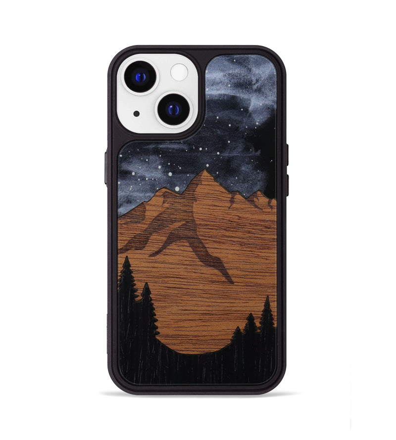 iPhone 13 Wood Phone Case - Bierstadt (Curated)