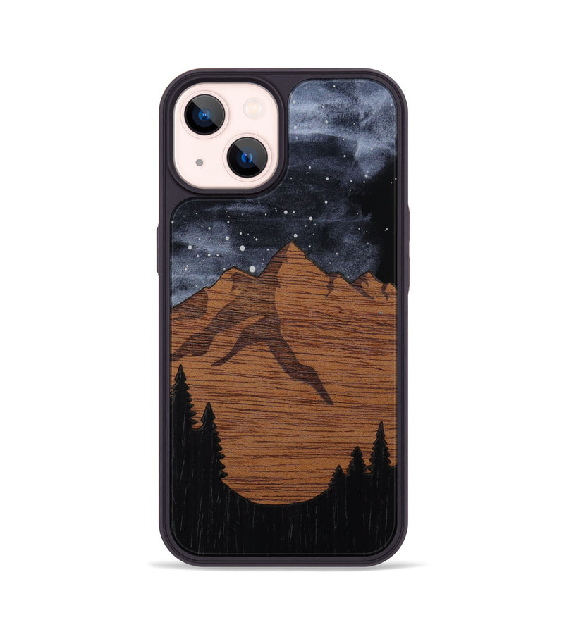 iPhone 14 Wood Phone Case - Bierstadt (Curated)