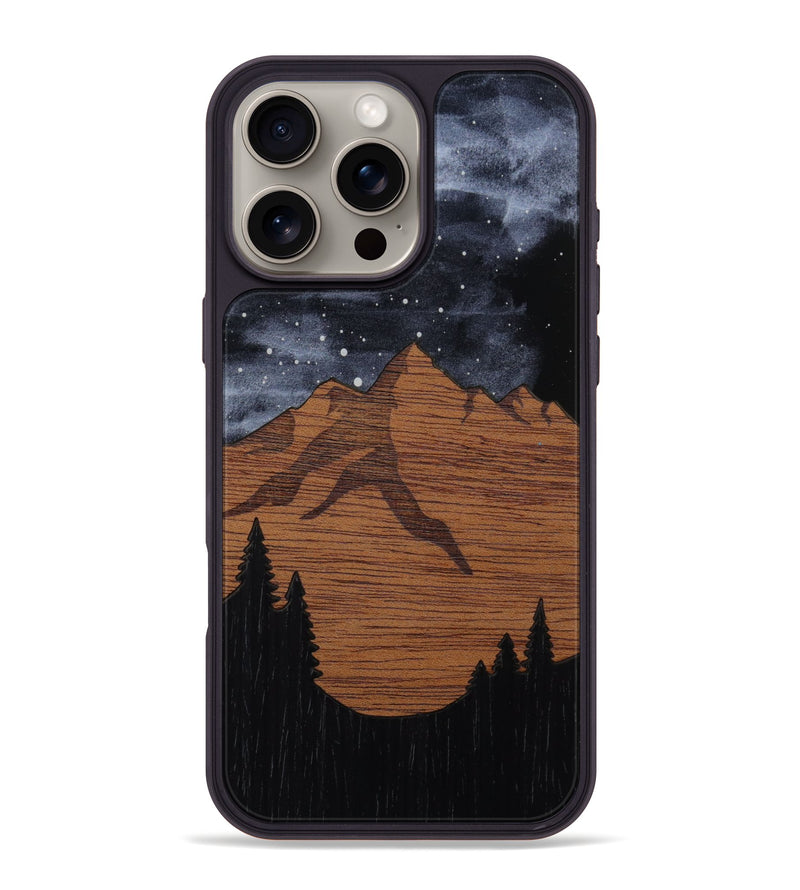 iPhone 16 Pro Max Wood Phone Case - Bierstadt (Curated)