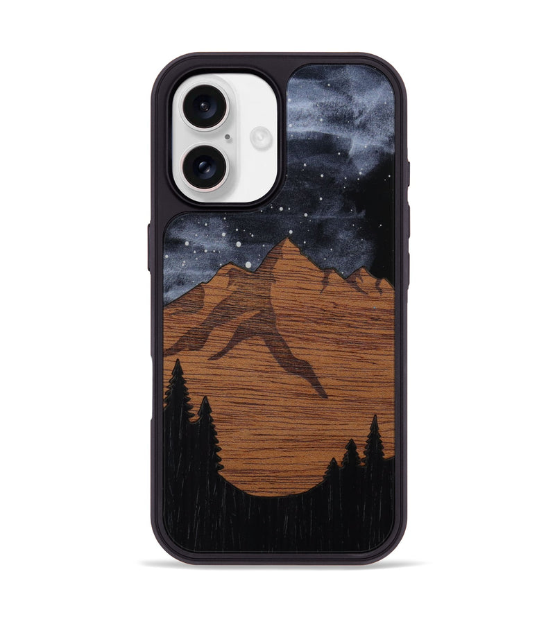iPhone 17 Wood Phone Case - Bierstadt (Curated)