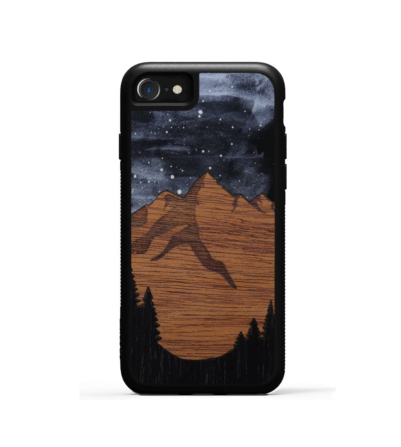 iPhone SE Wood Phone Case - Bierstadt (Curated)