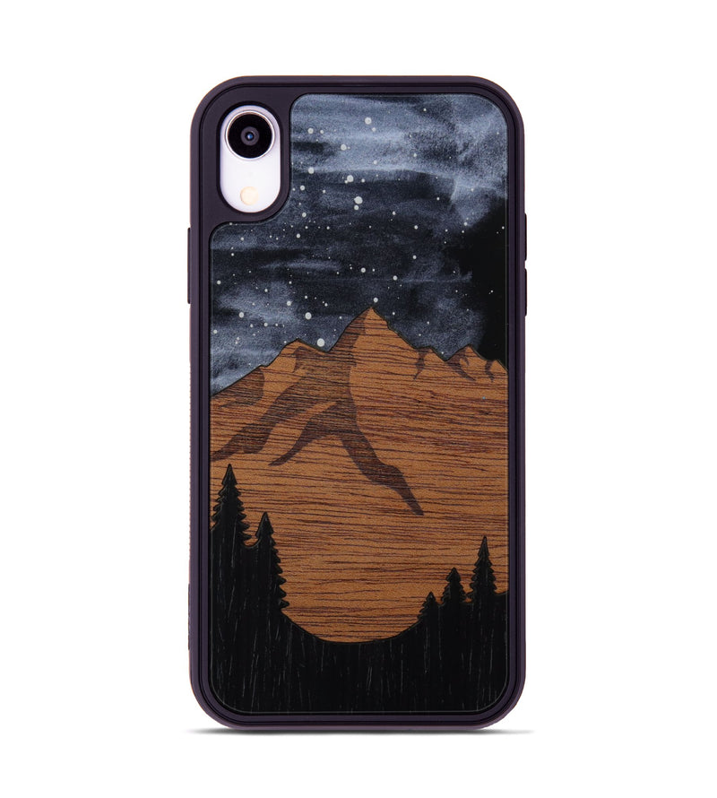 iPhone Xr Wood Phone Case - Bierstadt (Curated)