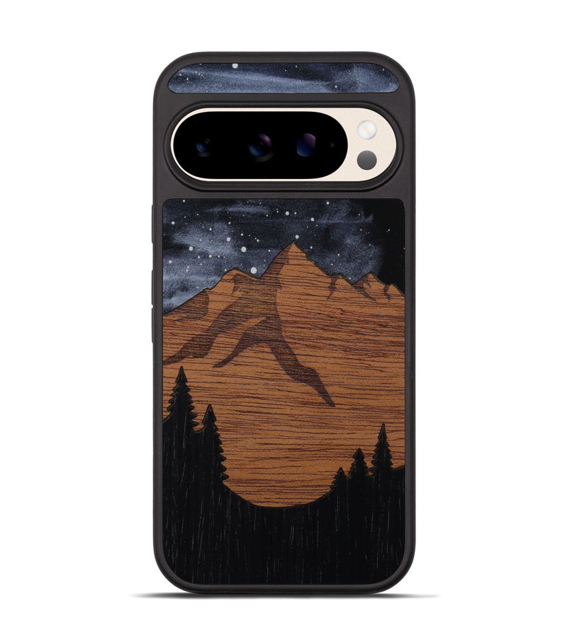 Pixel 10 Wood Phone Case - Bierstadt (Terrain)