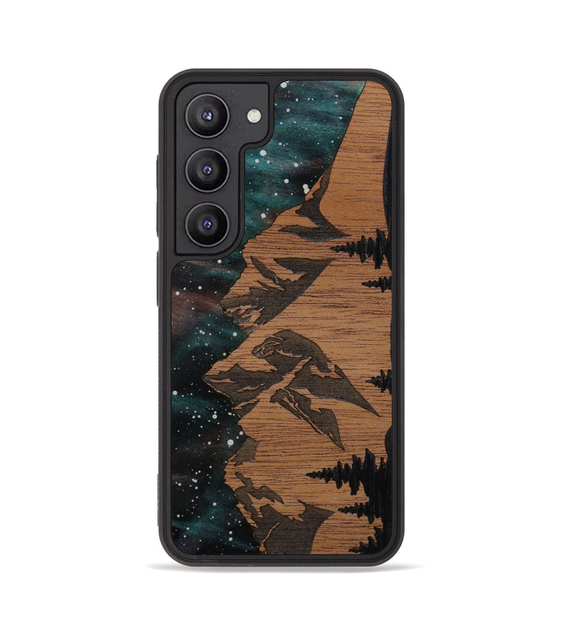 Galaxy S23 Wood Phone Case - Tetons (Terrain)