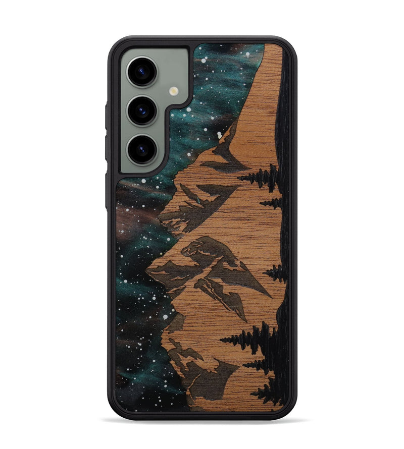 Galaxy S24 Plus Wood Phone Case - Tetons (Curated)