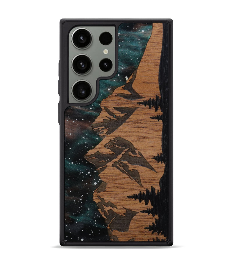 Galaxy S24 Ultra Wood Phone Case - Tetons (Curated)