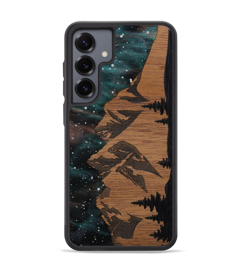 Galaxy S25 Plus Wood Phone Case - Tetons (Curated)