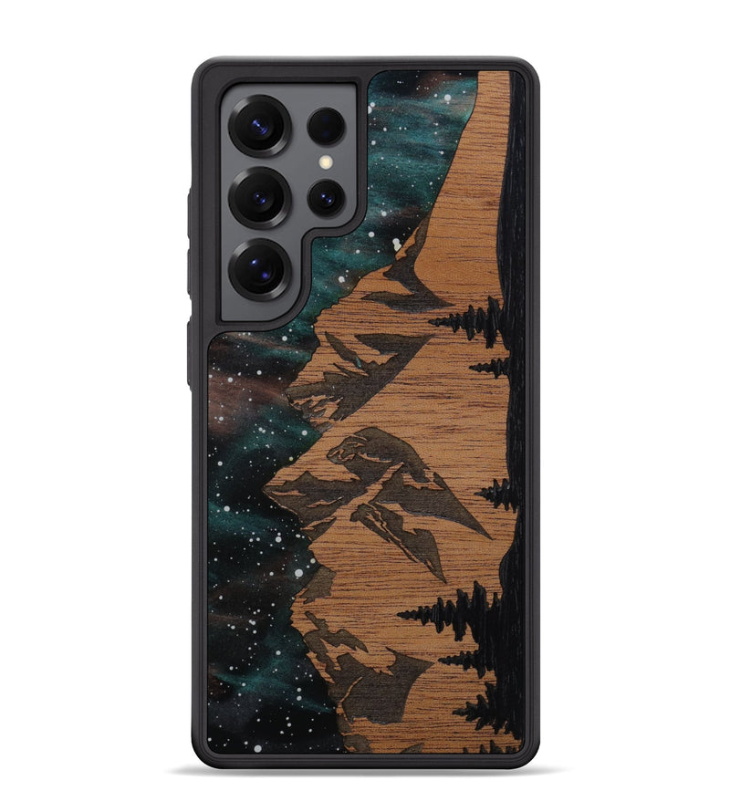 Galaxy S25 Ultra Wood Phone Case - Tetons (Curated)