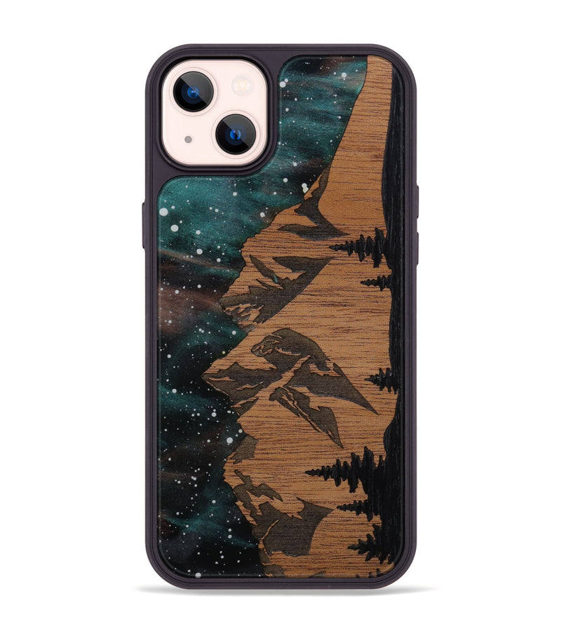 iPhone 14 Plus Wood Phone Case - Tetons (Curated)