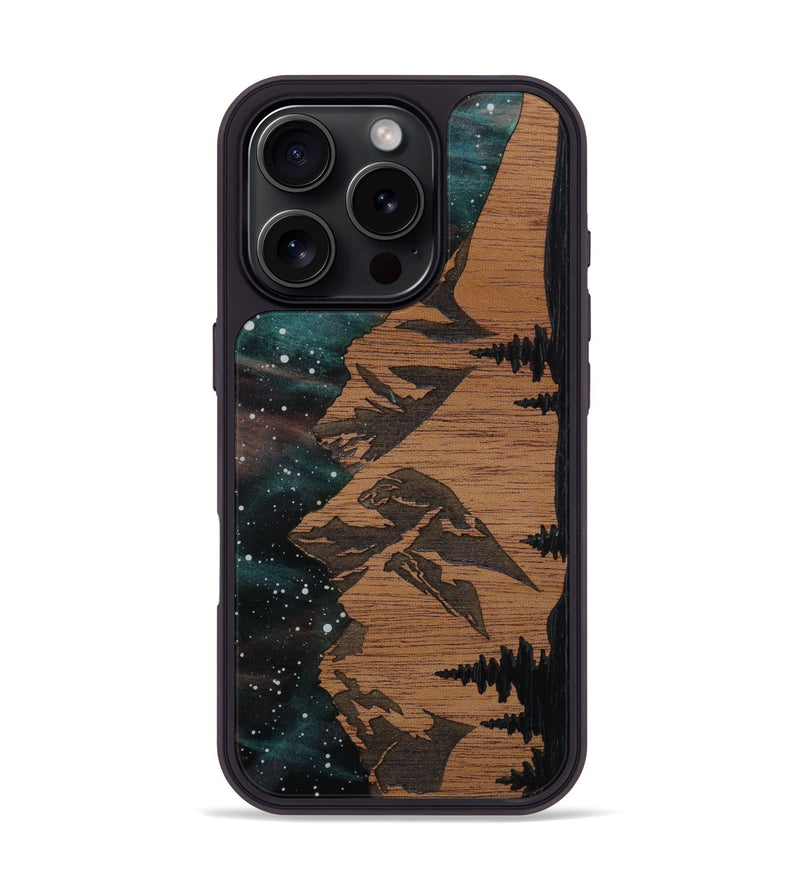 iPhone 16 Pro Wood Phone Case - Tetons (Curated)