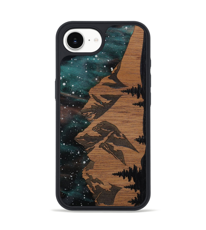 iPhone 16e Wood Phone Case - Tetons (Curated)