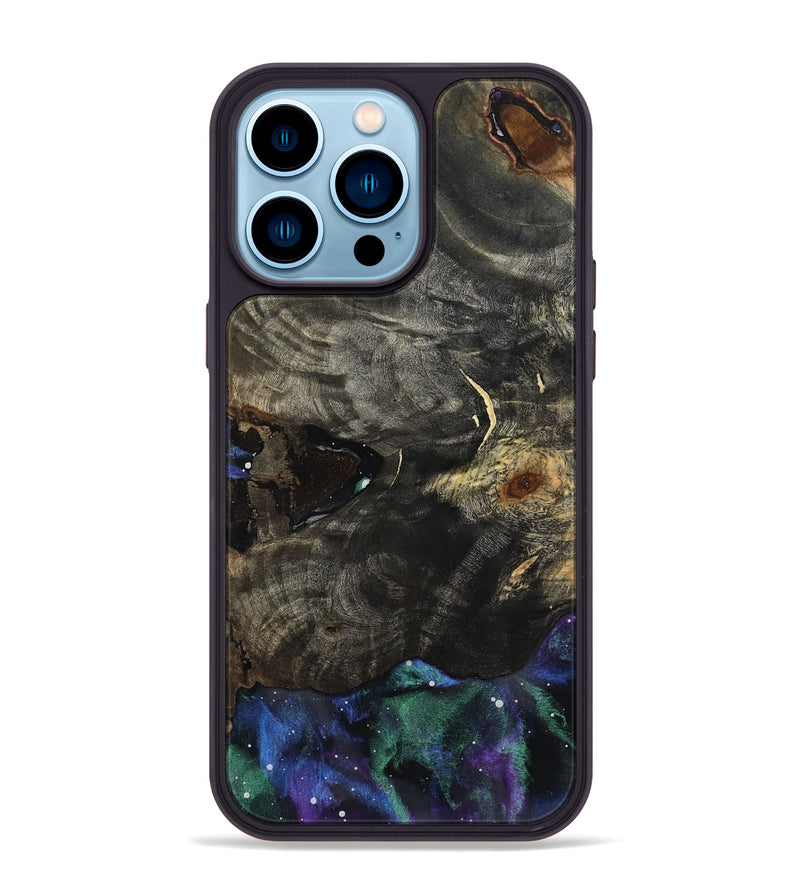 iPhone 14 Pro Max Wood Phone Case - Chanda (Cosmos, 797873)
