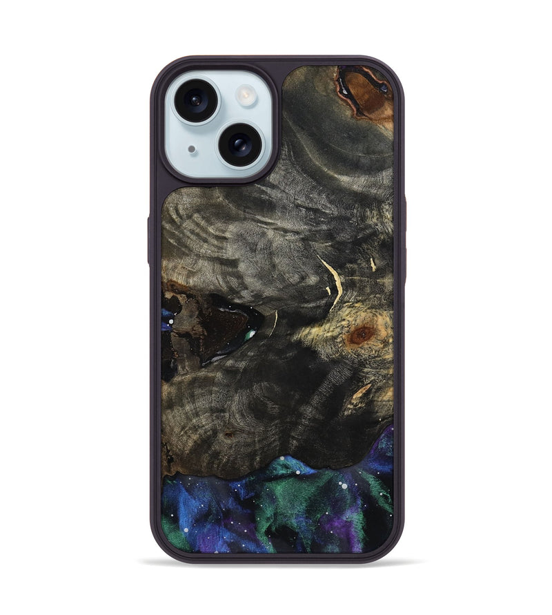 iPhone 15 Wood Phone Case - Chanda (Cosmos, 797873)