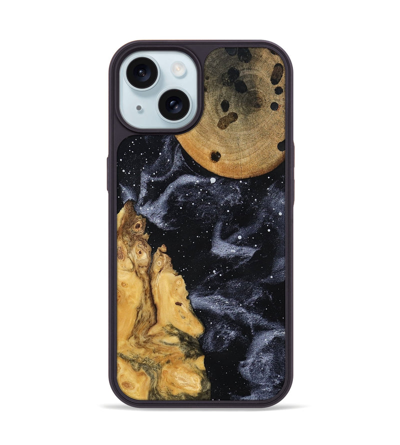 iPhone 15 Wood Phone Case - Yair (Cosmos, 797875)