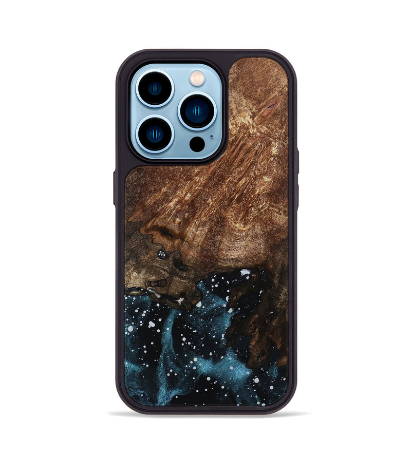 iPhone 14 Pro Wood Phone Case - Wren (Cosmos, 797876)