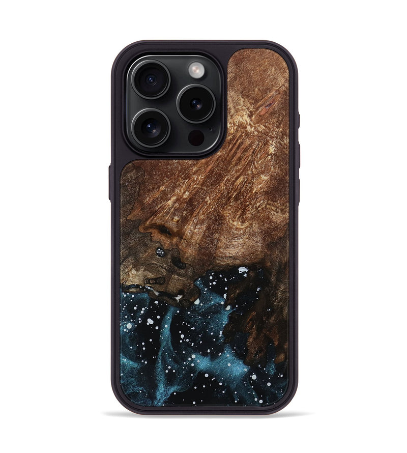 iPhone 15 Pro Wood Phone Case - Wren (Cosmos, 797876)