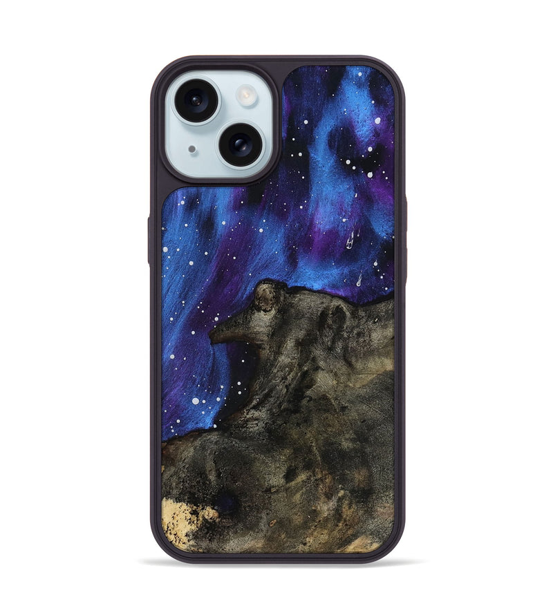 iPhone 15 Wood Phone Case - Callen (Cosmos, 797878)