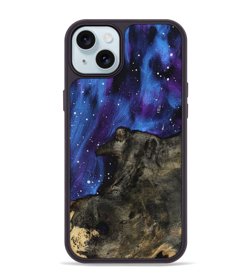 iPhone 15 Plus Wood Phone Case - Callen (Cosmos, 797878)