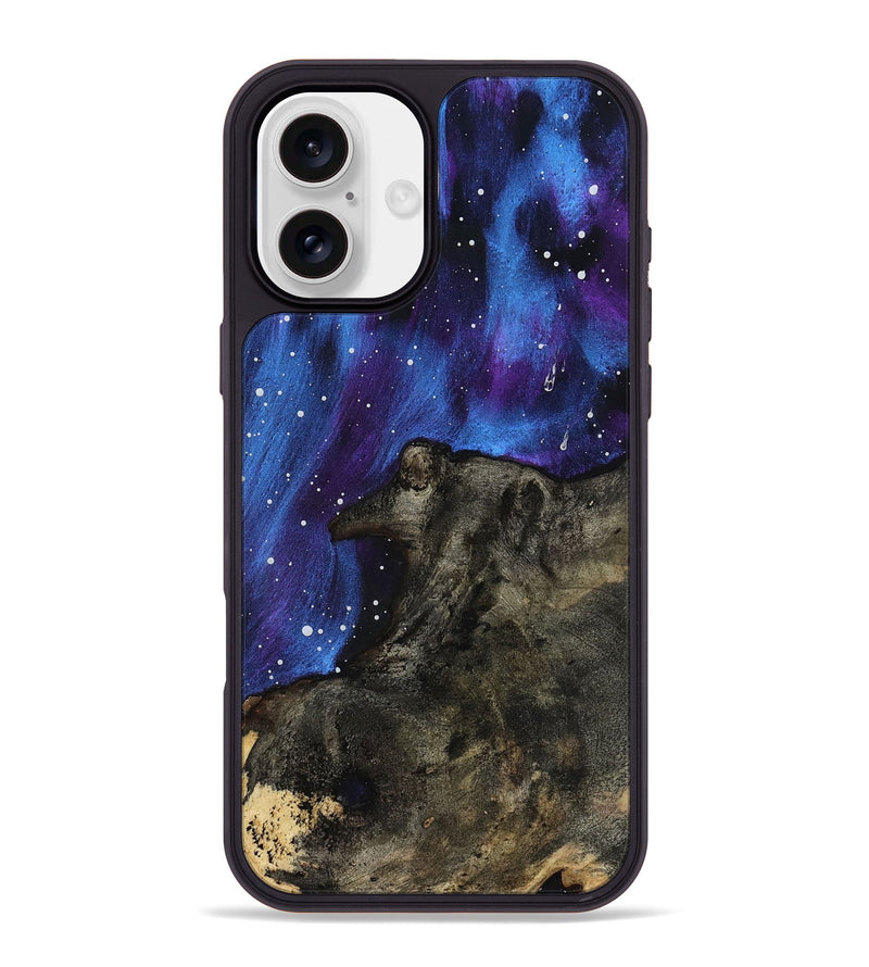 iPhone 16 Plus Wood Phone Case - Callen (Cosmos, 797878)