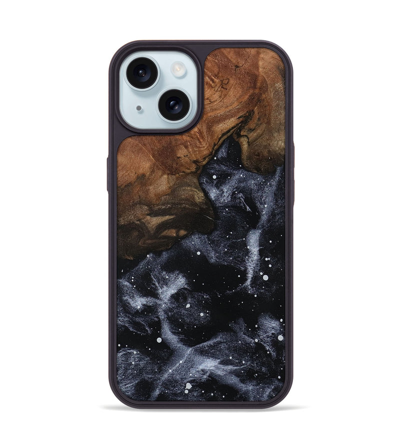 iPhone 15 Wood Phone Case - Doretha (Cosmos, 797883)