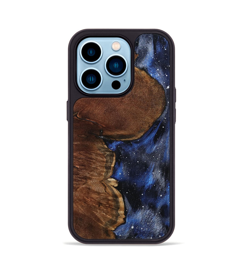 iPhone 14 Pro Wood Phone Case - Anjali (Cosmos, 797889)