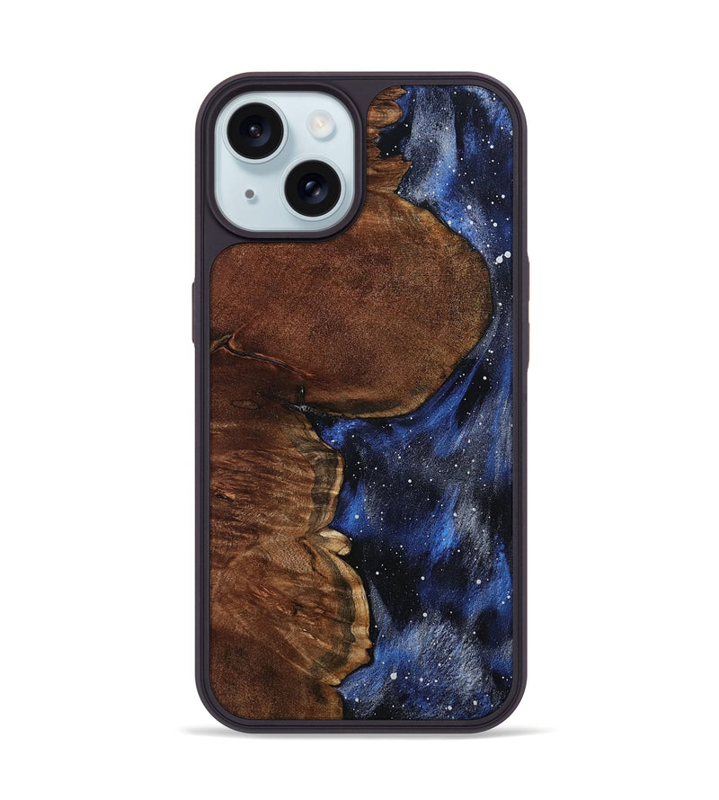iPhone 15 Wood Phone Case - Anjali (Cosmos, 797889)