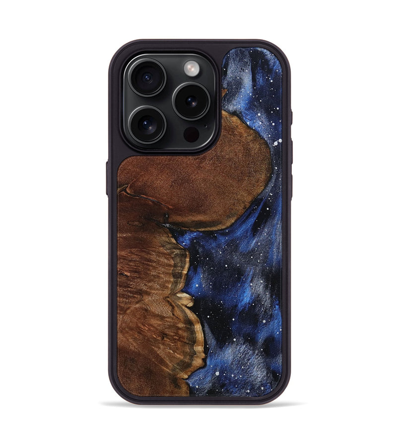 iPhone 15 Pro Wood Phone Case - Anjali (Cosmos, 797889)