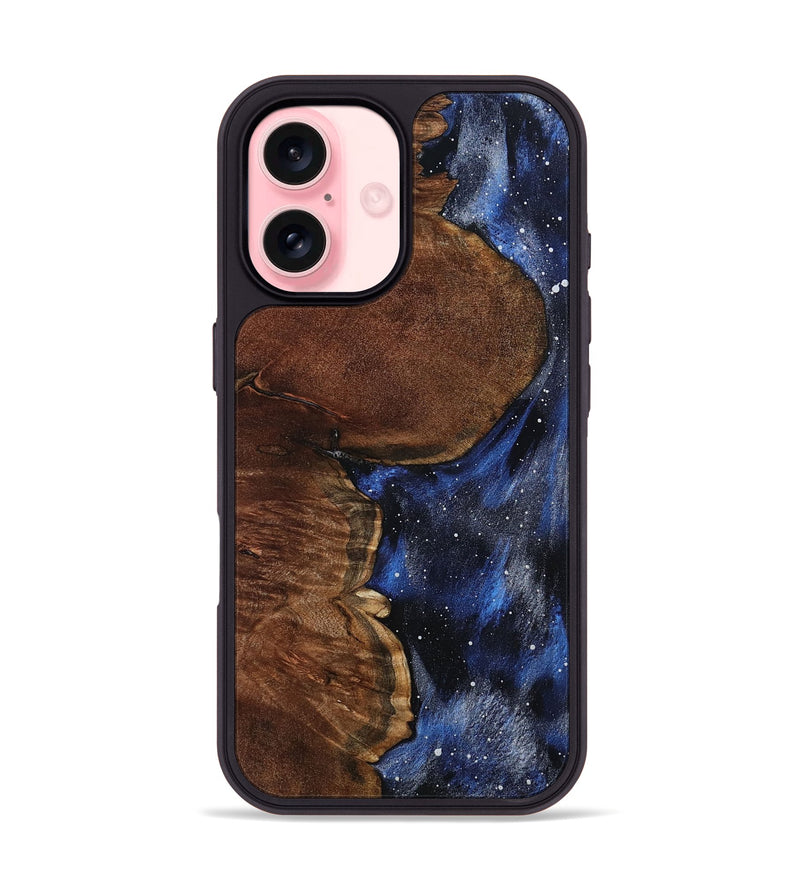 iPhone 16 Wood Phone Case - Anjali (Cosmos, 797889)