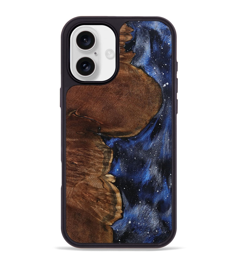 iPhone 16 Plus Wood Phone Case - Anjali (Cosmos, 797889)