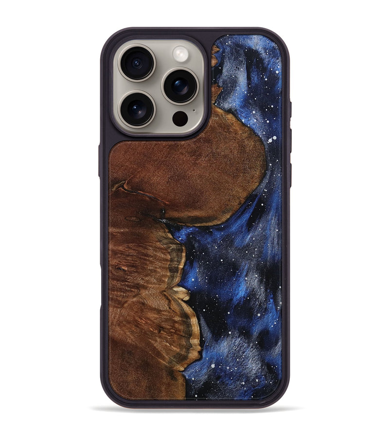 iPhone 16 Pro Max Wood Phone Case - Anjali (Cosmos, 797889)