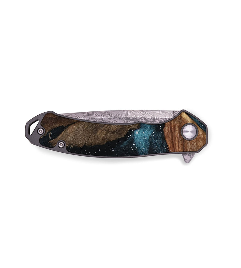 EDC Wood Pocket Knife - Quincy (Cosmos, 797895)