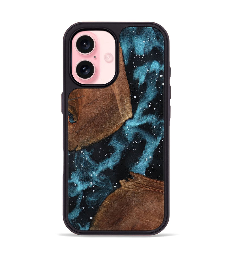 iPhone 16 Wood Phone Case - Lesley (Cosmos, 797913)