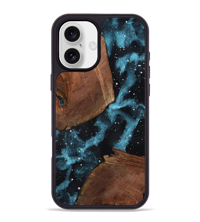 iPhone 16 Plus Wood Phone Case - Lesley (Cosmos, 797913)