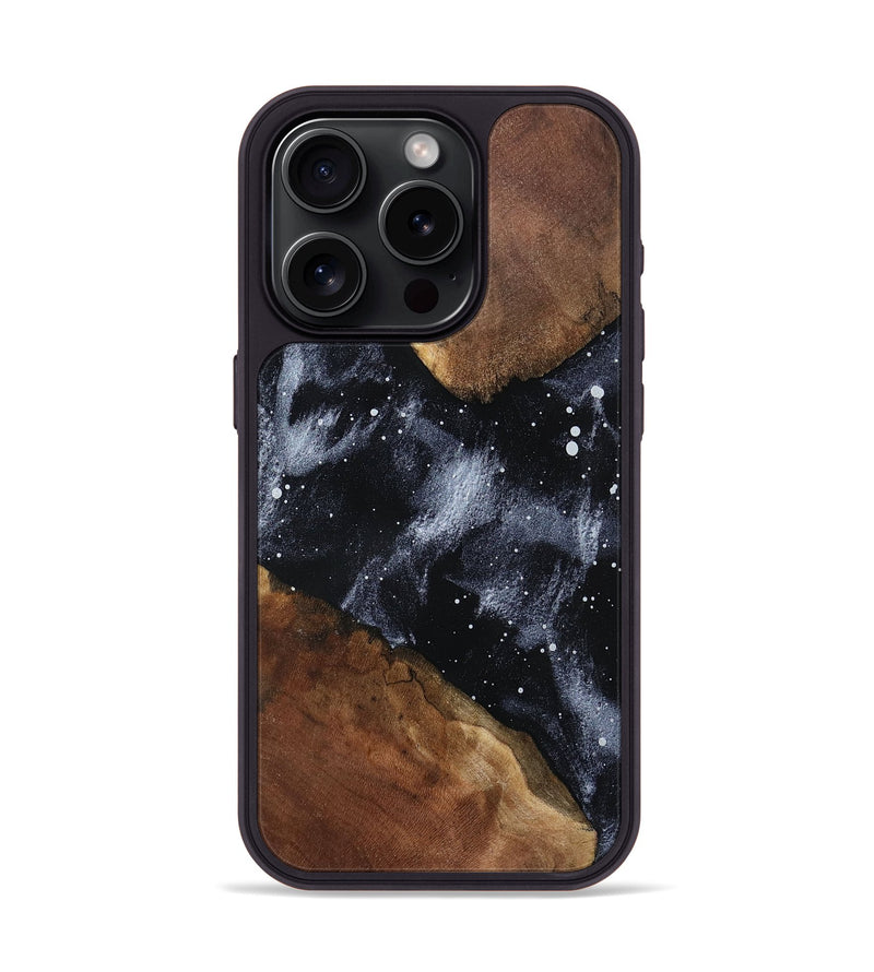 iPhone 15 Pro Wood Phone Case - Cleta (Cosmos, 797916)