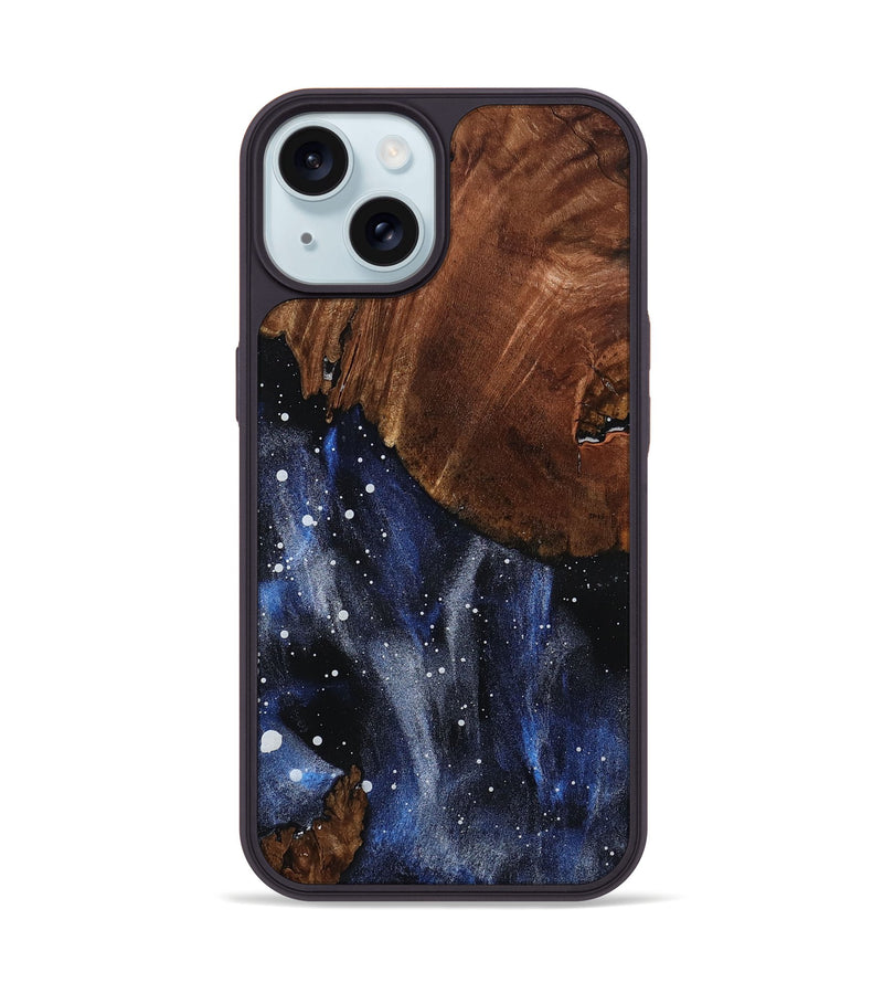 iPhone 15 Wood Phone Case - Elissa (Cosmos, 797923)