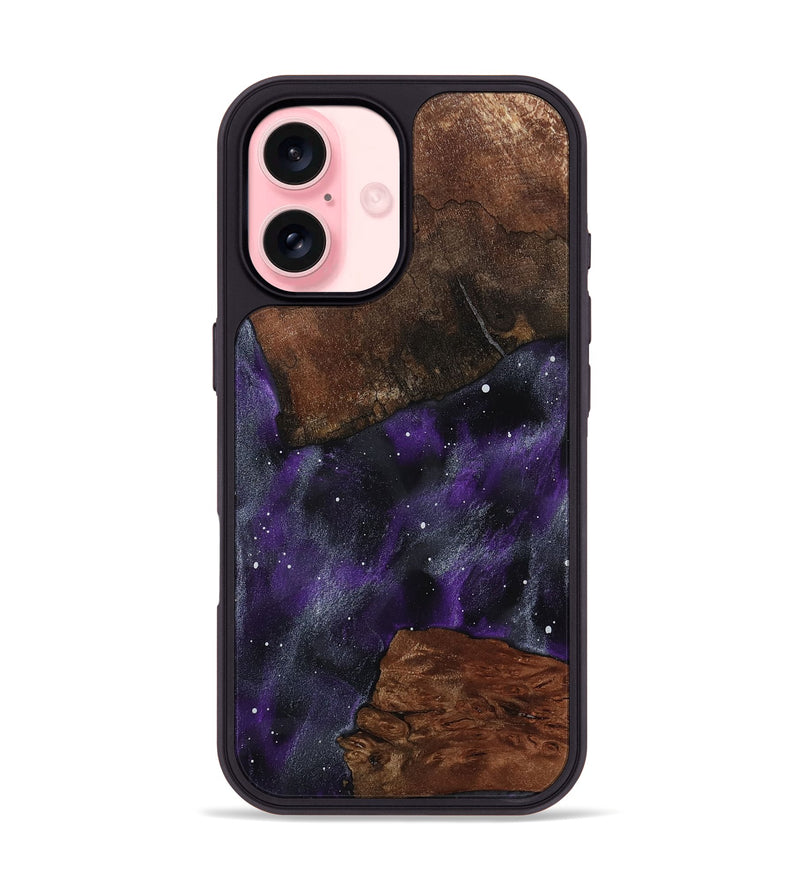 iPhone 16 Wood Phone Case - Jovan (Cosmos, 797925)