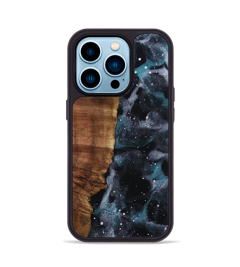 iPhone 14 Pro Wood Phone Case - Trevin (Cosmos, 797927)