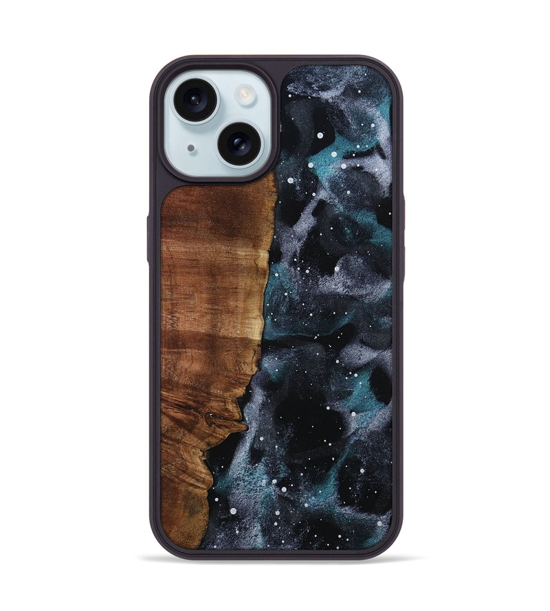 iPhone 15 Wood Phone Case - Trevin (Cosmos, 797927)