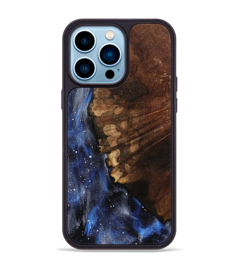 iPhone 14 Pro Max Wood Phone Case - Simeon (Cosmos, 797946)