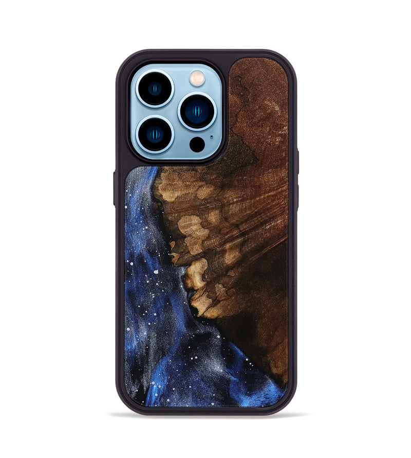 iPhone 14 Pro Wood Phone Case - Simeon (Cosmos, 797946)