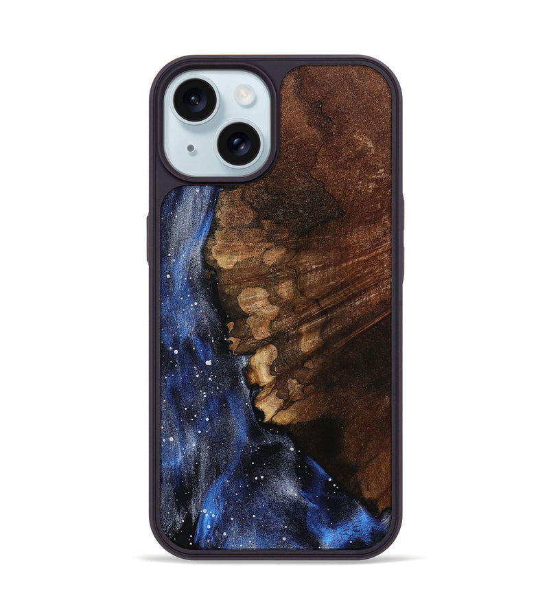 iPhone 15 Wood Phone Case - Simeon (Cosmos, 797946)