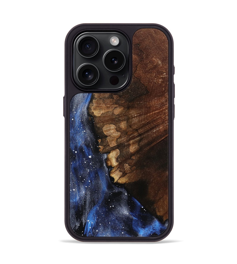 iPhone 15 Pro Wood Phone Case - Simeon (Cosmos, 797946)